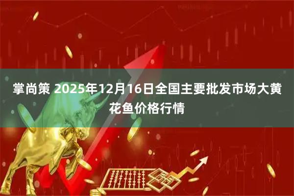 掌尚策 2025年12月16日全国主要批发市场大黄花鱼价格行情